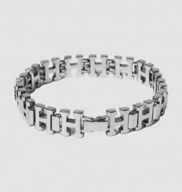 HUF H Link Bracelet Silver S/M