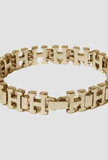 HUF H Link Bracelet Gold L/XL