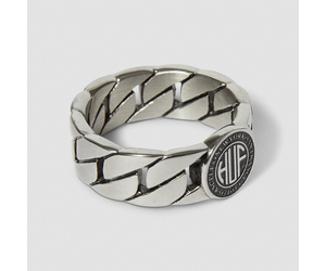 HUF Regional Cuban Link Ring Silver 7 - APB Skateshop LLC.