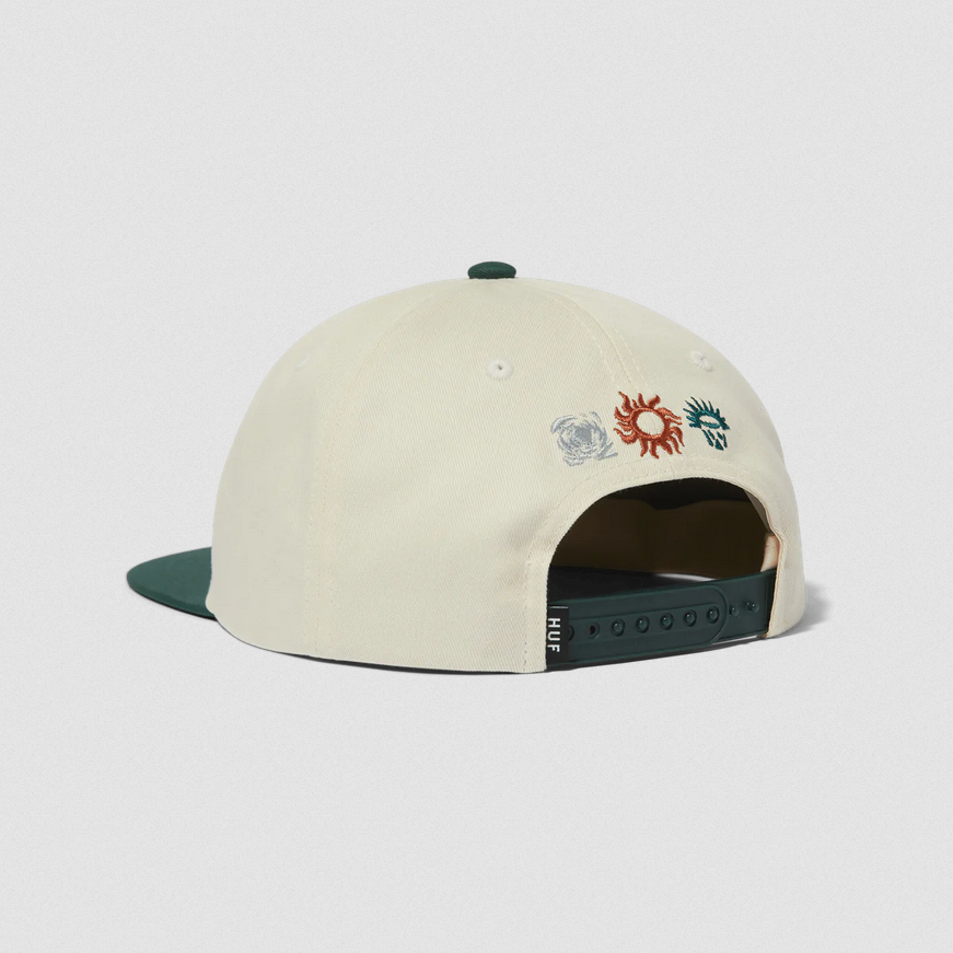 HUF Movement 6 Panel Hat Linen