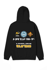 HUF Sahara Rally Hoodie Black