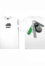 HUF Shine Keychain White