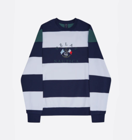 Helas Nautica x Helas Crewneck Navy/White