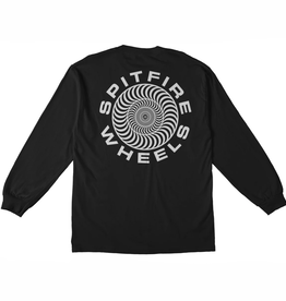 Spitfire Wheels Classic 87 Swirl L/S Black/White
