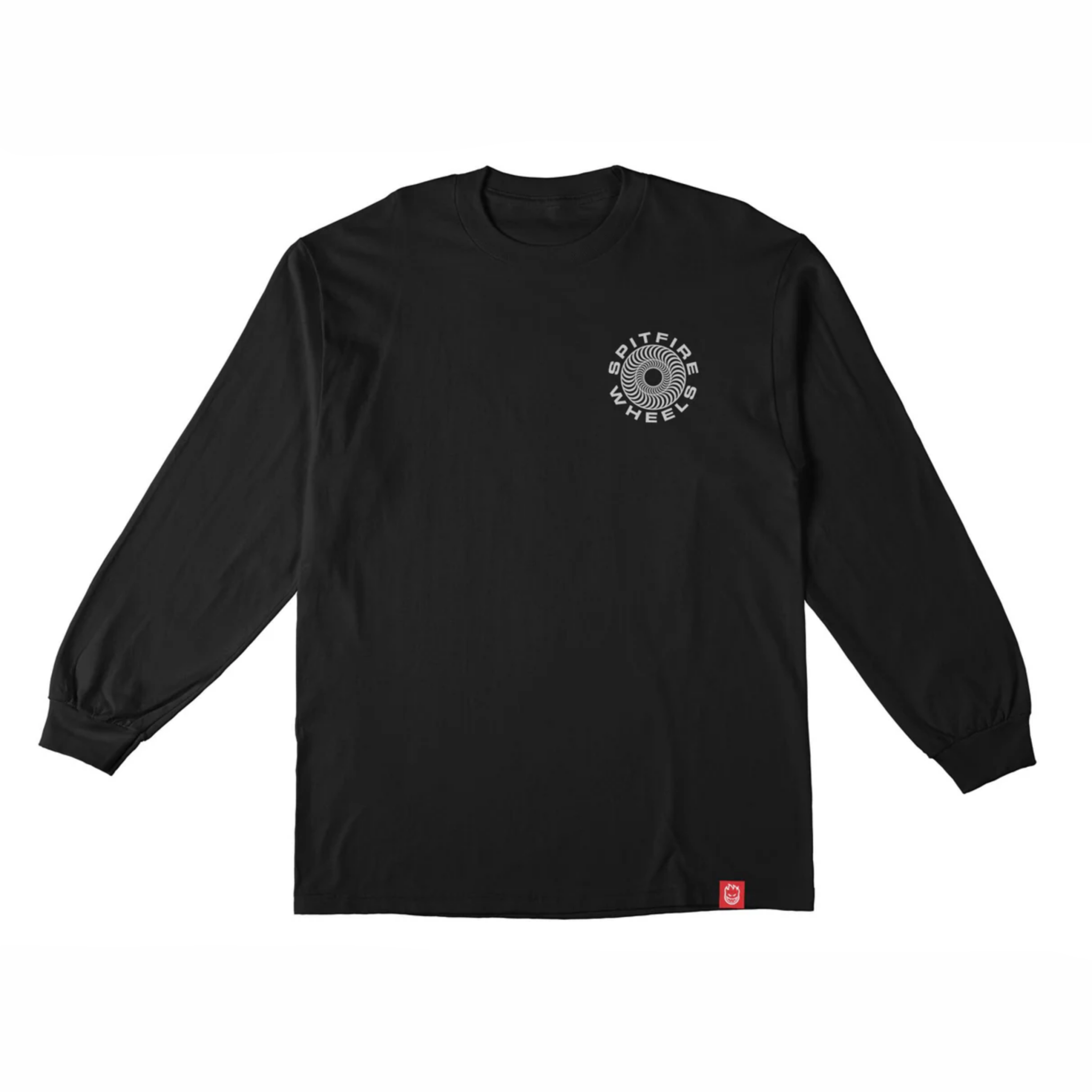 Spitfire Wheels Classic 87 Swirl L/S Black/White