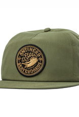 Anti Hero Eagle Round Snapback Moss Green