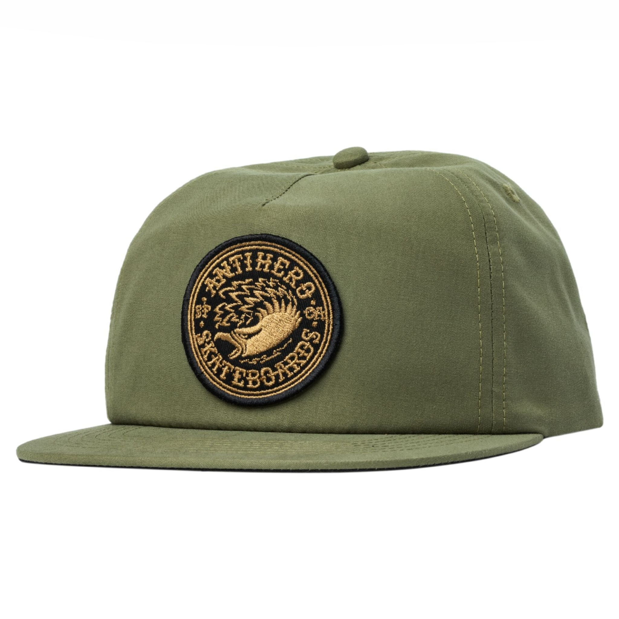 Anti Hero Eagle Round Snapback Moss Green
