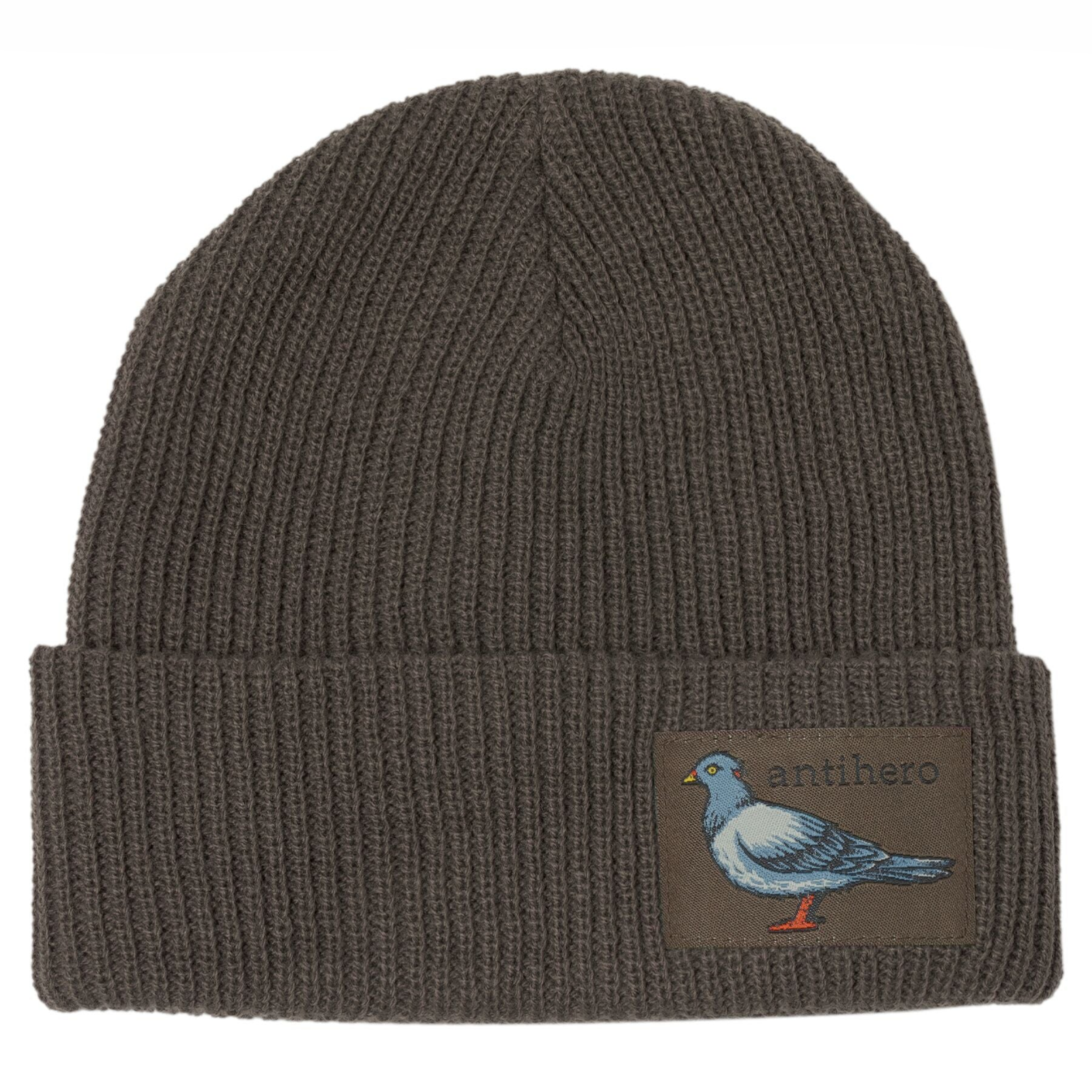 Anti Hero Lil Pigeon Label Beanie Brown