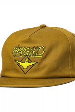 Krooked Bird Lightning Snapback Tan