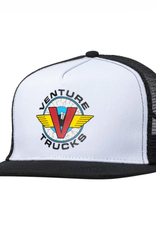 Venture Trucks Bloodshot Snapback Black/White