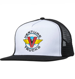 Venture Trucks Bloodshot Snapback Black/White