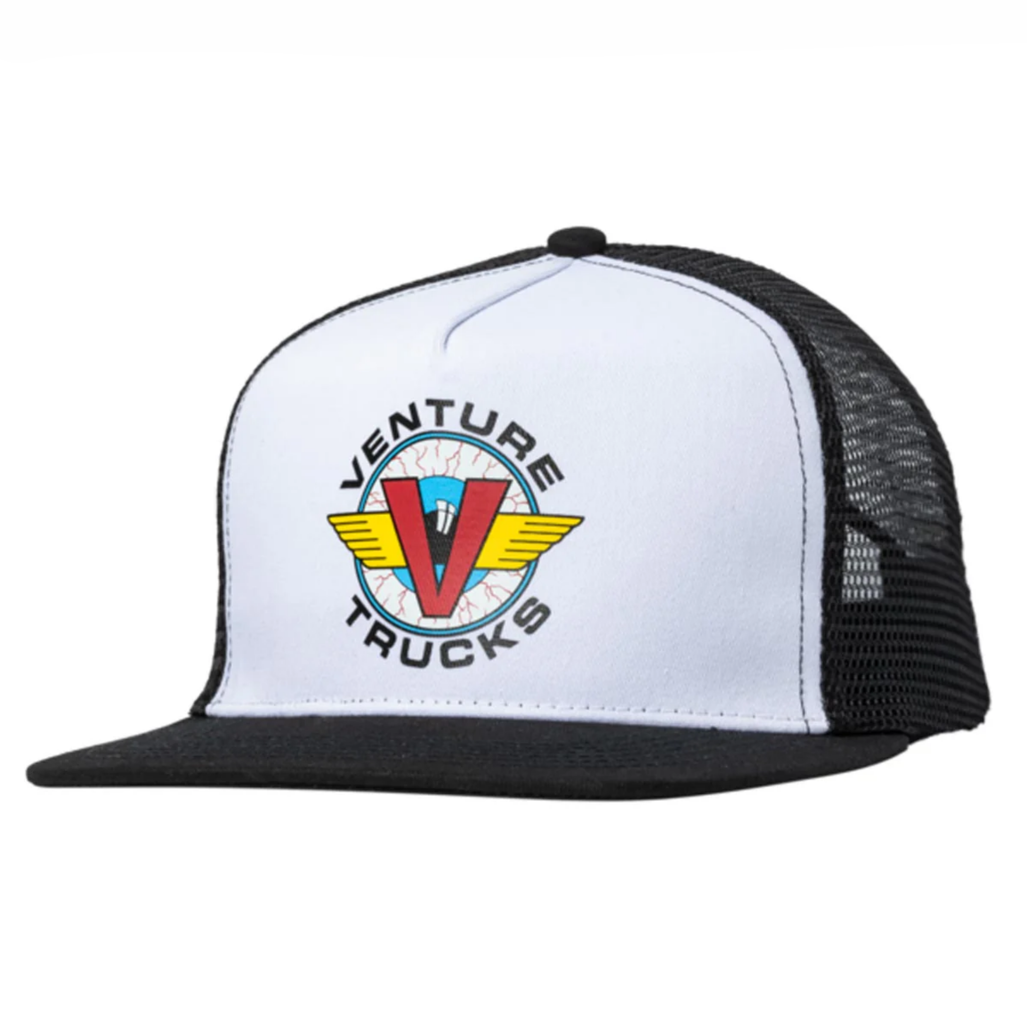 Venture Trucks Bloodshot Snapback Black/White