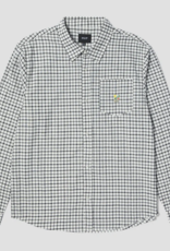HUF Oxford Echo Plaid Shirt White