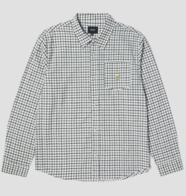HUF Oxford Echo Plaid Shirt White