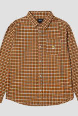 HUF Oxford Echo Plaid Shirt Russet