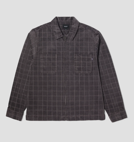 HUF Trenton Zip Shacket Raisin