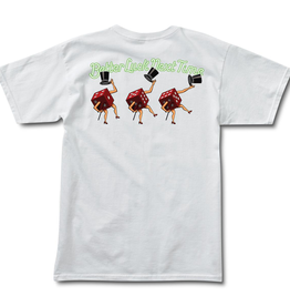 Thank You Roller Pocket Tee White