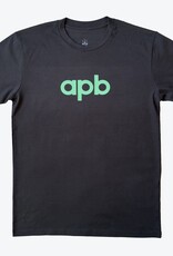 APB Skateshop APB Logo Tee Coal/Mint