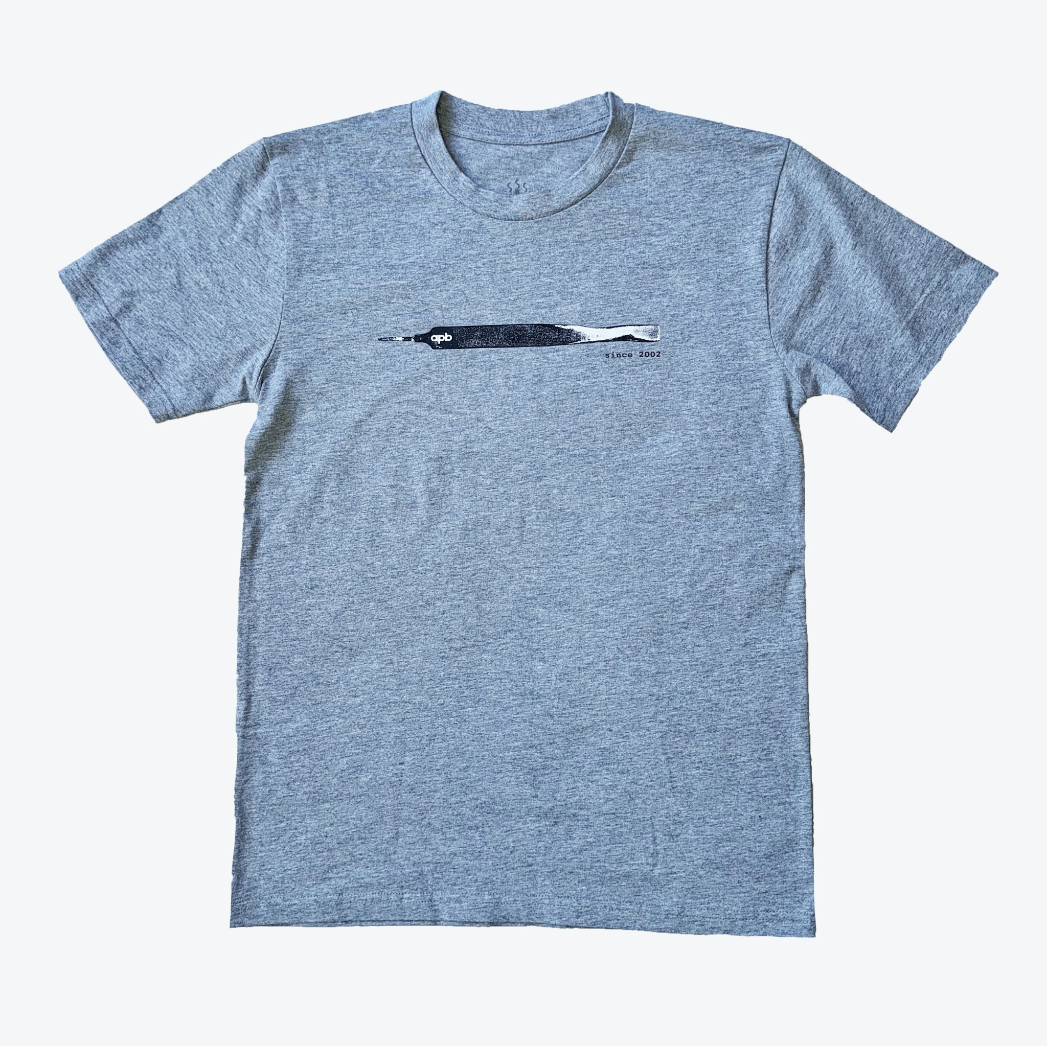 APB Skateshop File Tee Athletic Heather