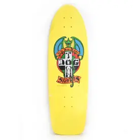 Dogtown Red Dog OG 70s Rider Deck 9" Bright Yellow Full Dip