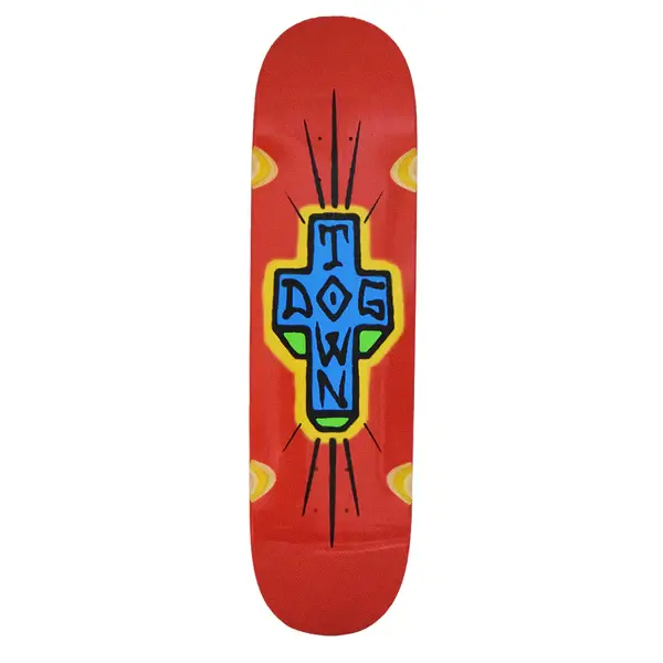 Dogtown Spray Cross Loose Trucks 8.75" Red