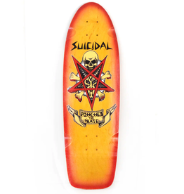 Possessed to Skate 70s Classic 9" Yellow Stain/Red Fade