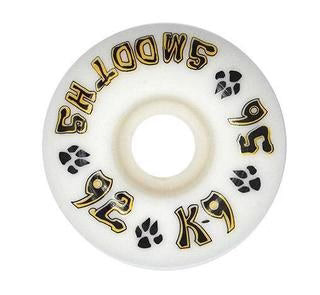 Dogtown K-9 Smooths Wheels 56mm x 92a White