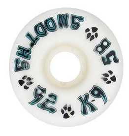 Dogtown K-9 Smooths Wheels 58mm x 92a White