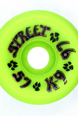 Dogtown K-9 80s Street Wheels 57mm x 97a Lime Green