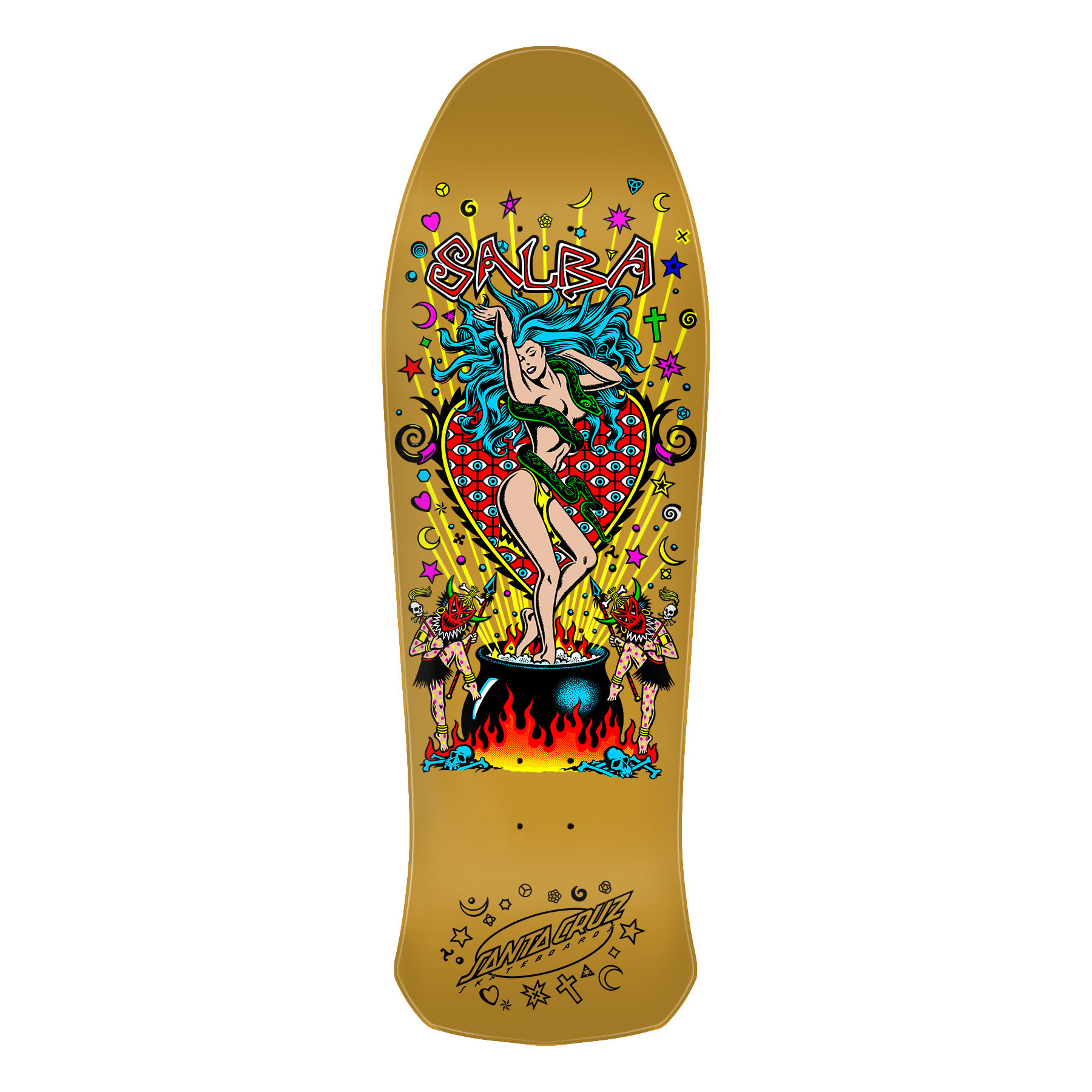 Santa Cruz Skateboards Salba Witch Doctor Reissue 10.4