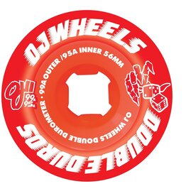 OJ Wheels Double Duro Red Mini Combo 99a/95a 56mm
