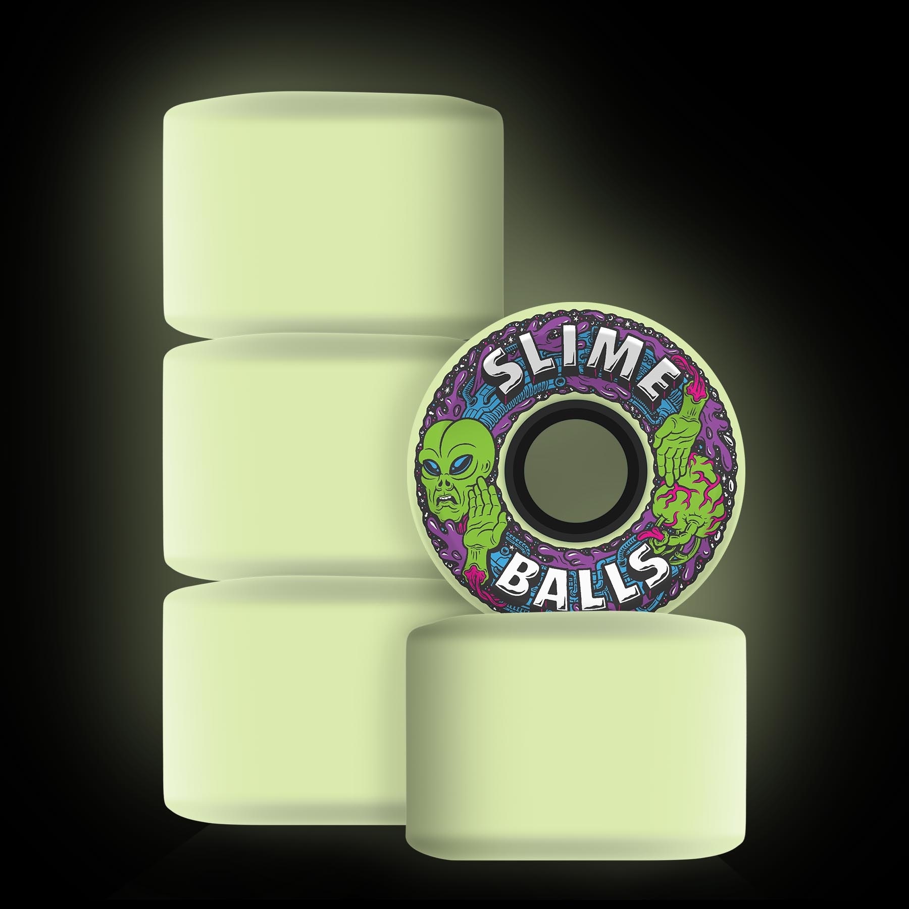 Slimeballs Alien OG Slime Glow 78a 60mm