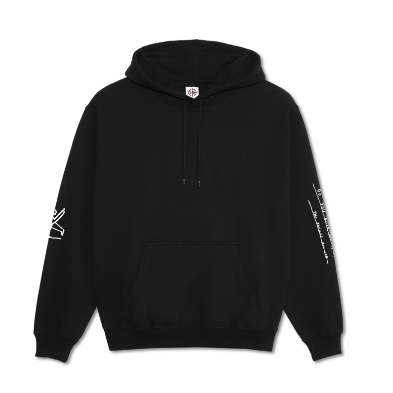 Polar Skate Co. Sad At Times Dave Hoodie Black