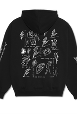 Polar Skate Co. Sad At Times Dave Hoodie Black