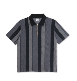 Polar Skate Co. Jacques Polo Shirt Herrinbone Grey