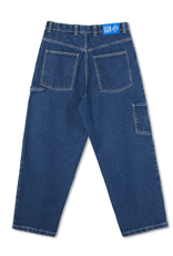 Polar Skate Co. Big Boy Work Pants Blue Wash - APB Skateshop Polar Skate Co. Big Boy Work Pants Blue Wash - APB Skateshop