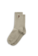 Polar Skate Co. Rib Socks No Complies Forever Sand/Brown