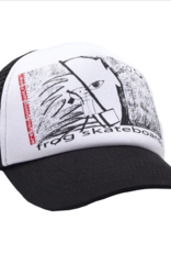 Frog Skateboards R U Going With Me? Trucker Hat Black/White