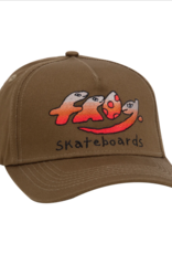 Frog Skateboards Dino Logo 5 Panel Olive