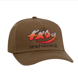 Frog Skateboards Dino Logo 5 Panel Olive