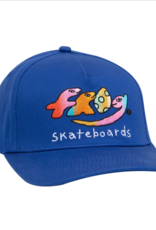 Frog Skateboards Dino Logo 5 Panel Royal