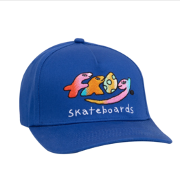 Frog Skateboards Dino Logo 5 Panel Royal