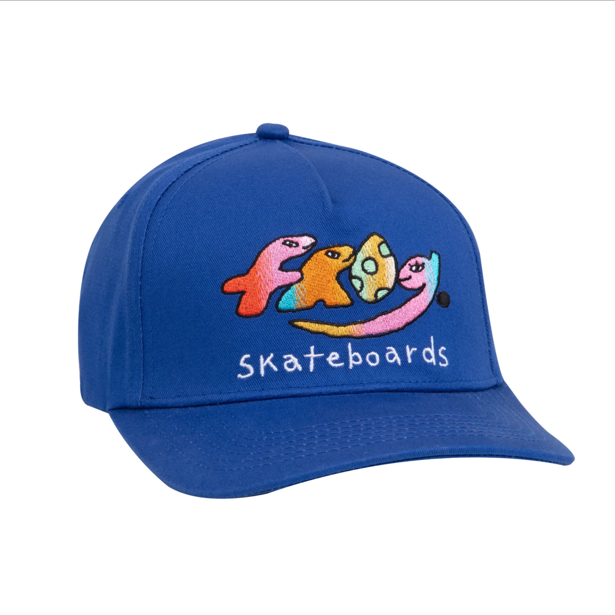 Frog Skateboards Dino Logo 5 Panel Royal