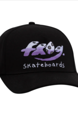 Frog Skateboards Dino Logo 5 Panel Black