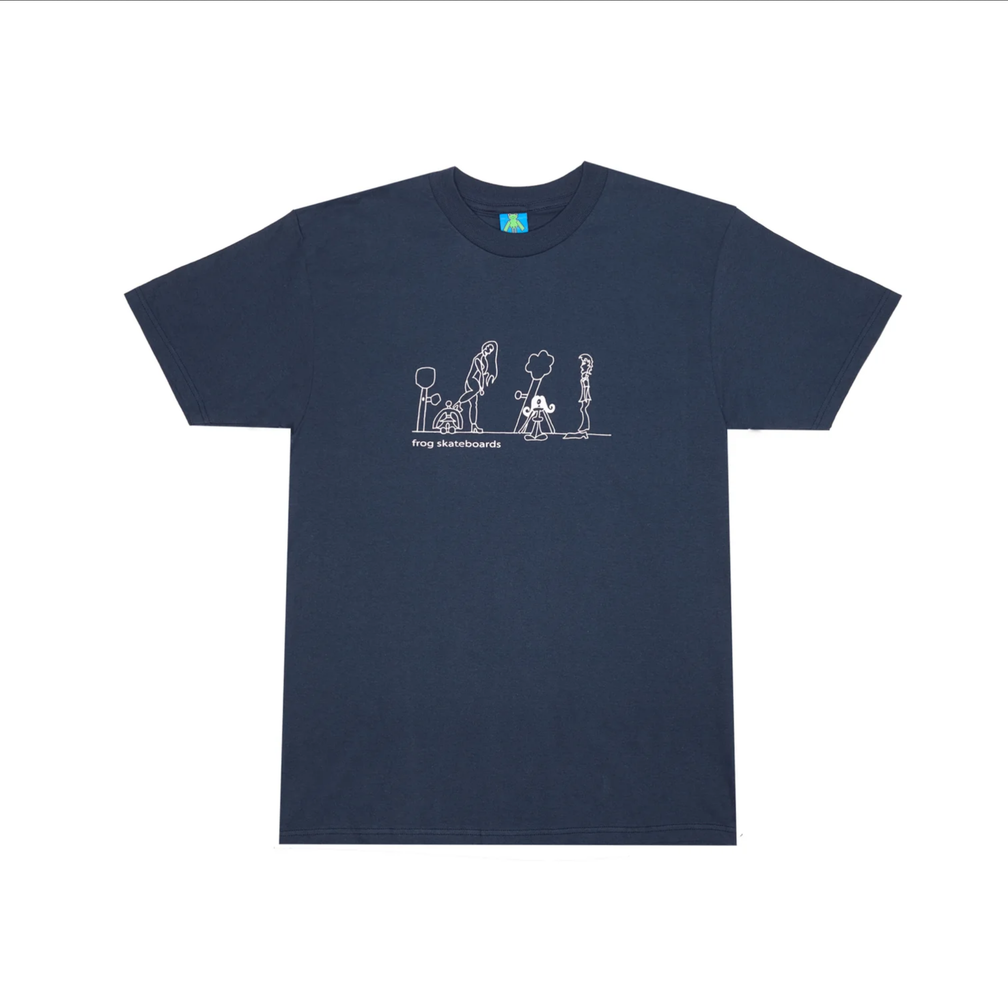 Frog Skateboards Memories 1000 Navy