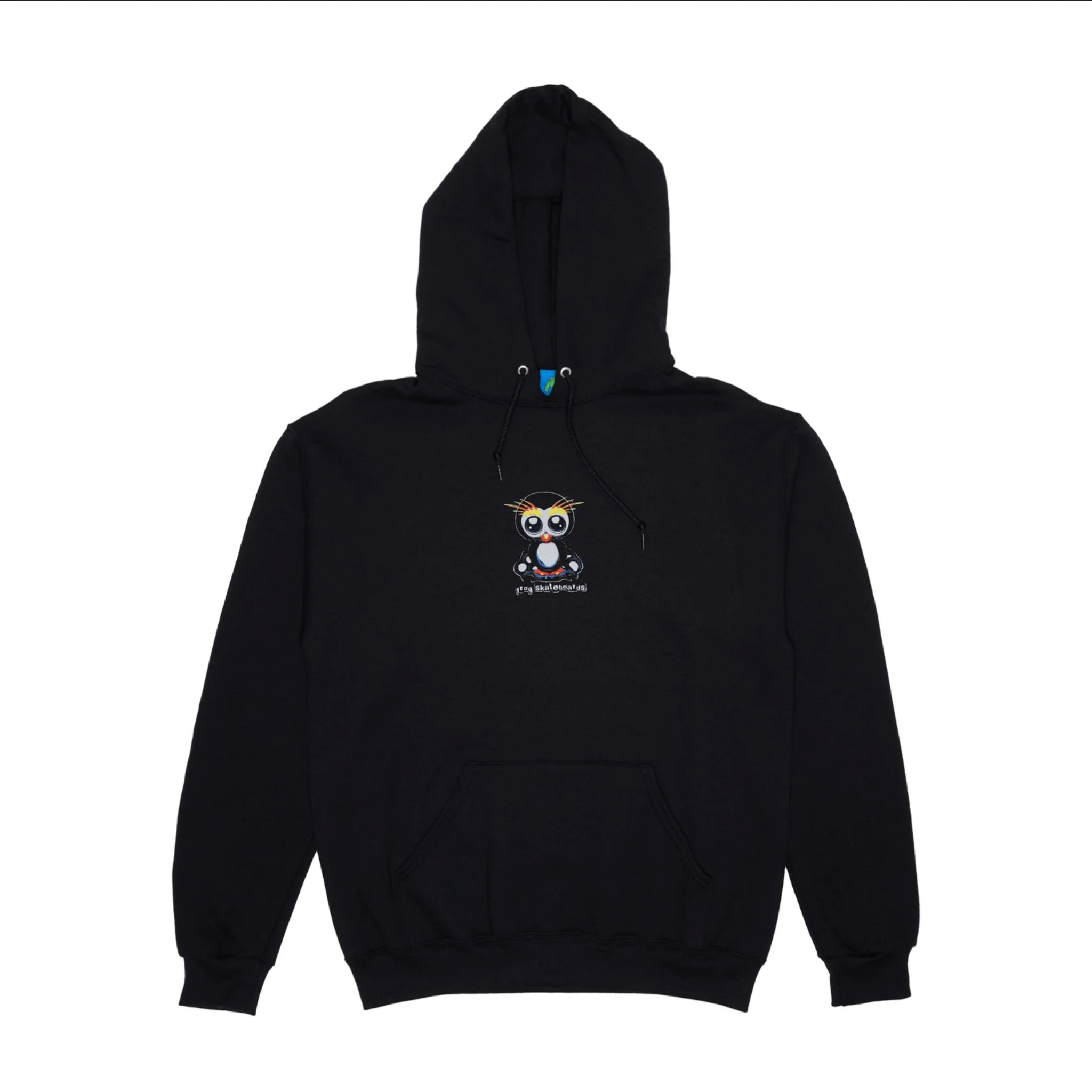 Frog Skateboards Secret Penguin Hoodie Black