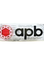 APB Skateshop APB Blueprint Deck Shaped 9.3