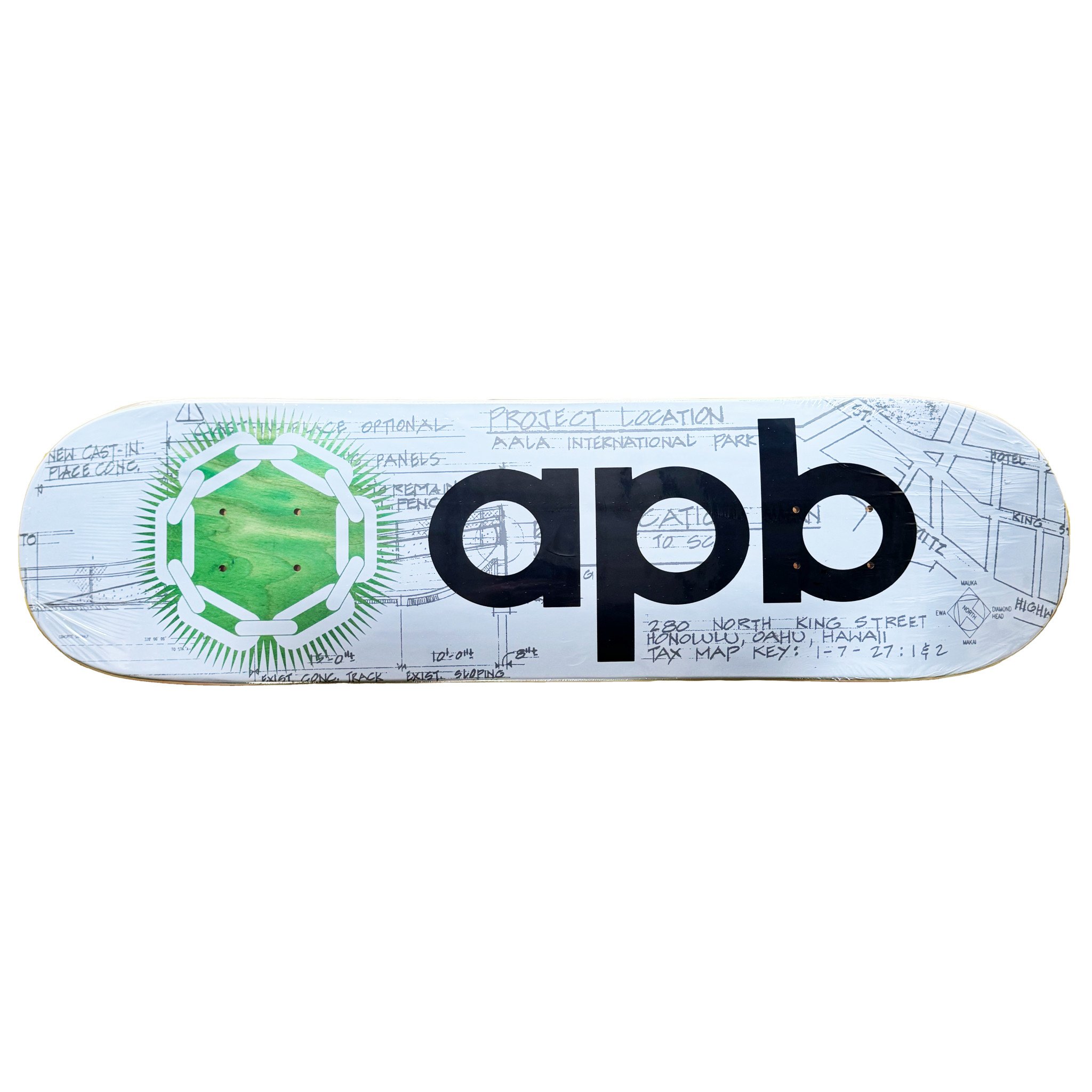 APB Skateshop APB Blueprint Deck 8.5