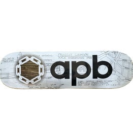 APB Skateshop APB Blueprint Deck 8.38
