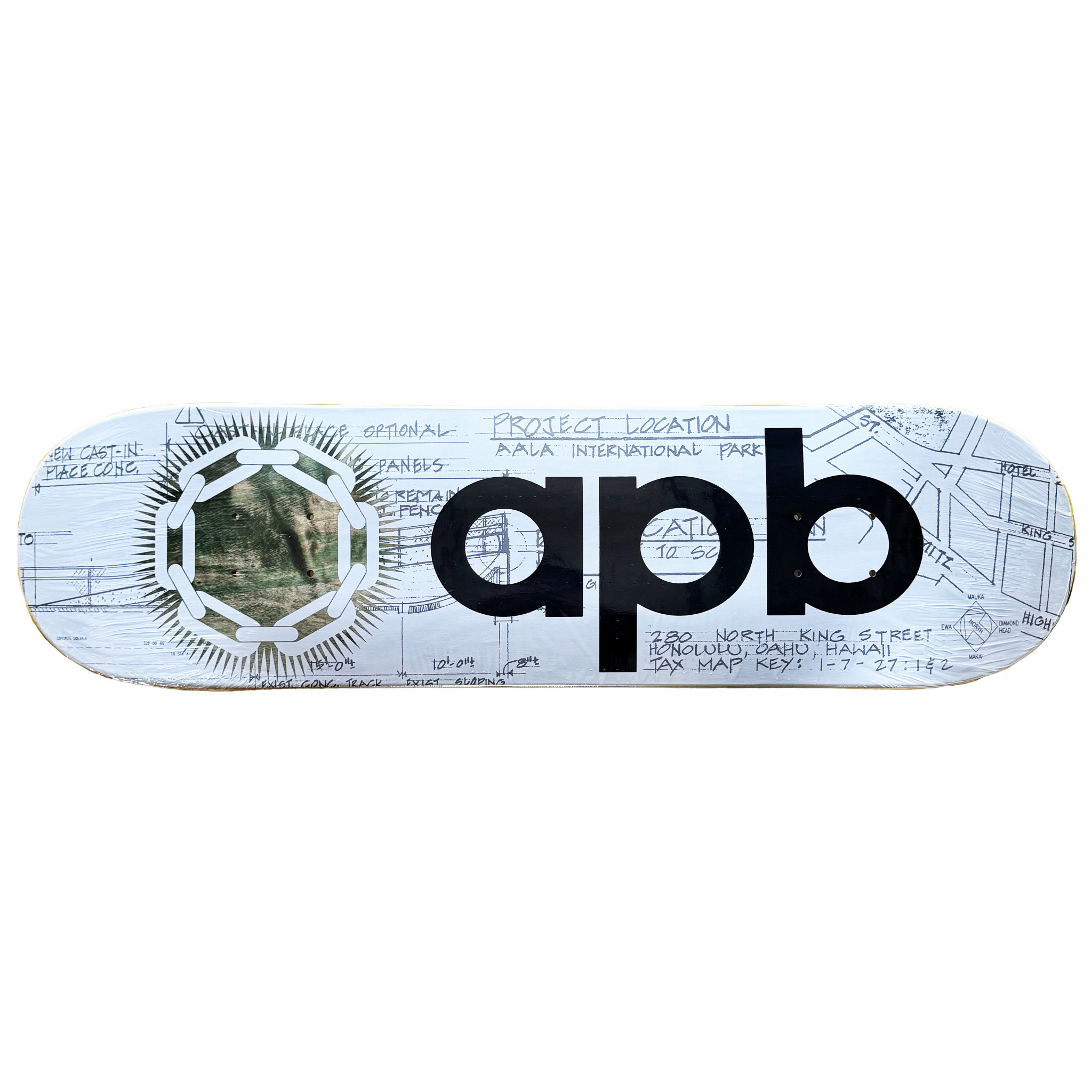 APB Skateshop APB Blueprint Deck 8.25